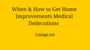 home-improvement-medical-deduction