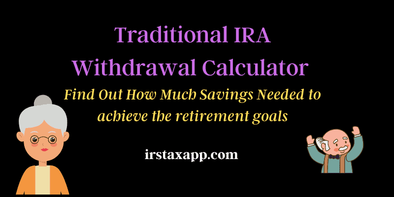 Traditional IRA Calculator