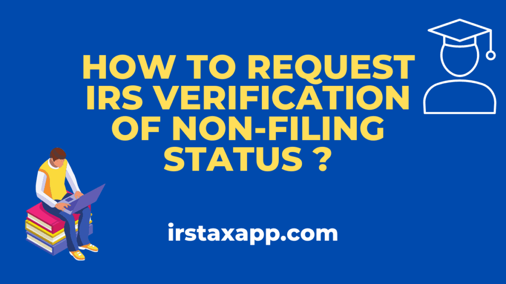 irs verification of non filing letter