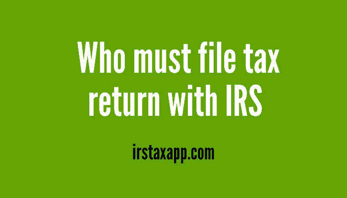 who must file tax return