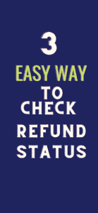 easy way to check refund status