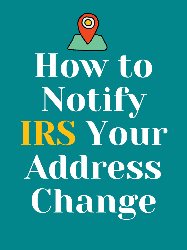 What is the IRS form to change address ?