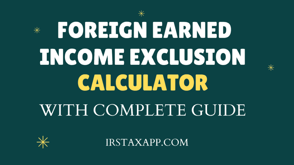foreign earned income exclusion