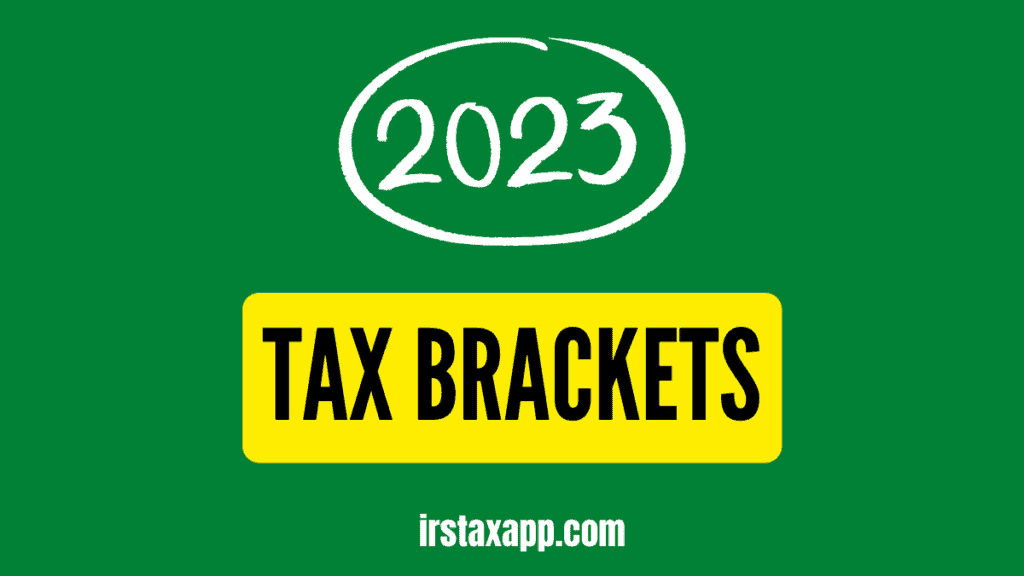 irs tax rates 2023