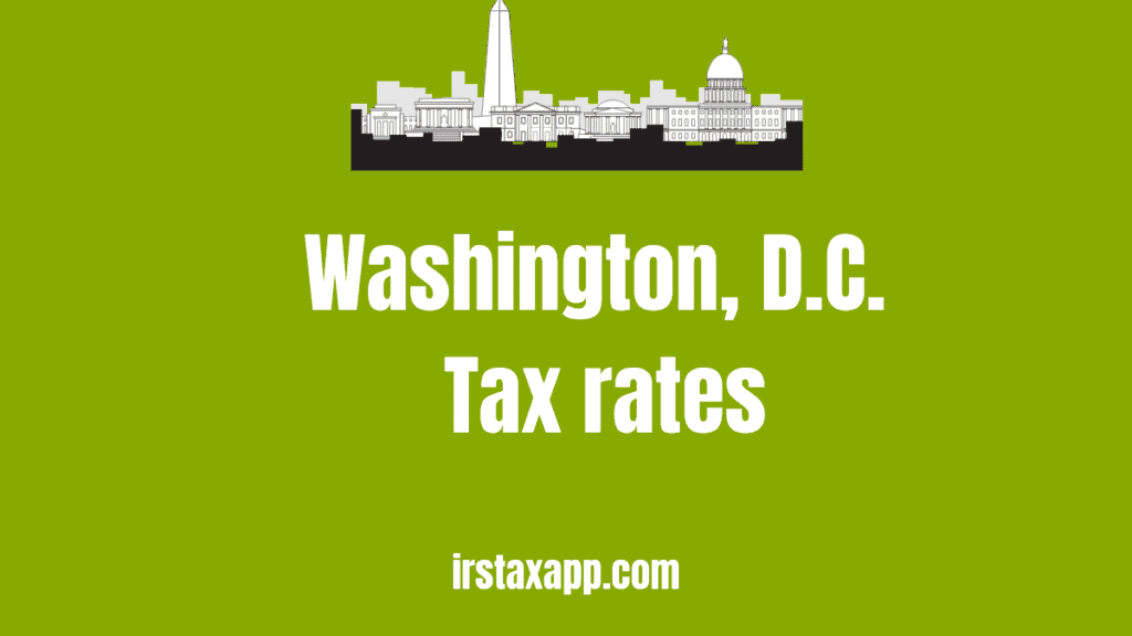 dc tax rates