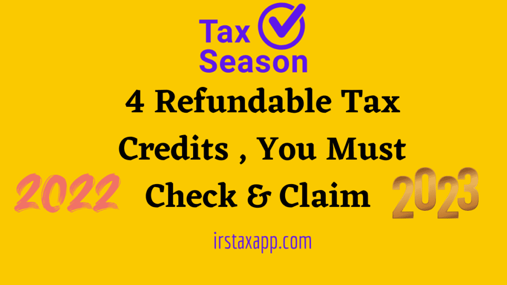 refundable tax credits