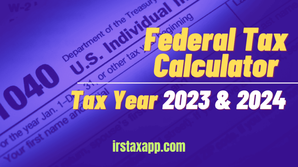 federal tax calculator